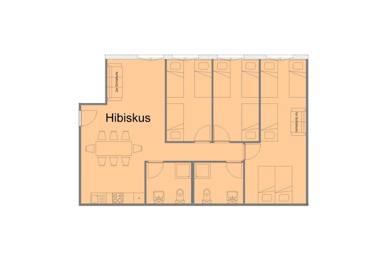 Three-Bedroom Apartment